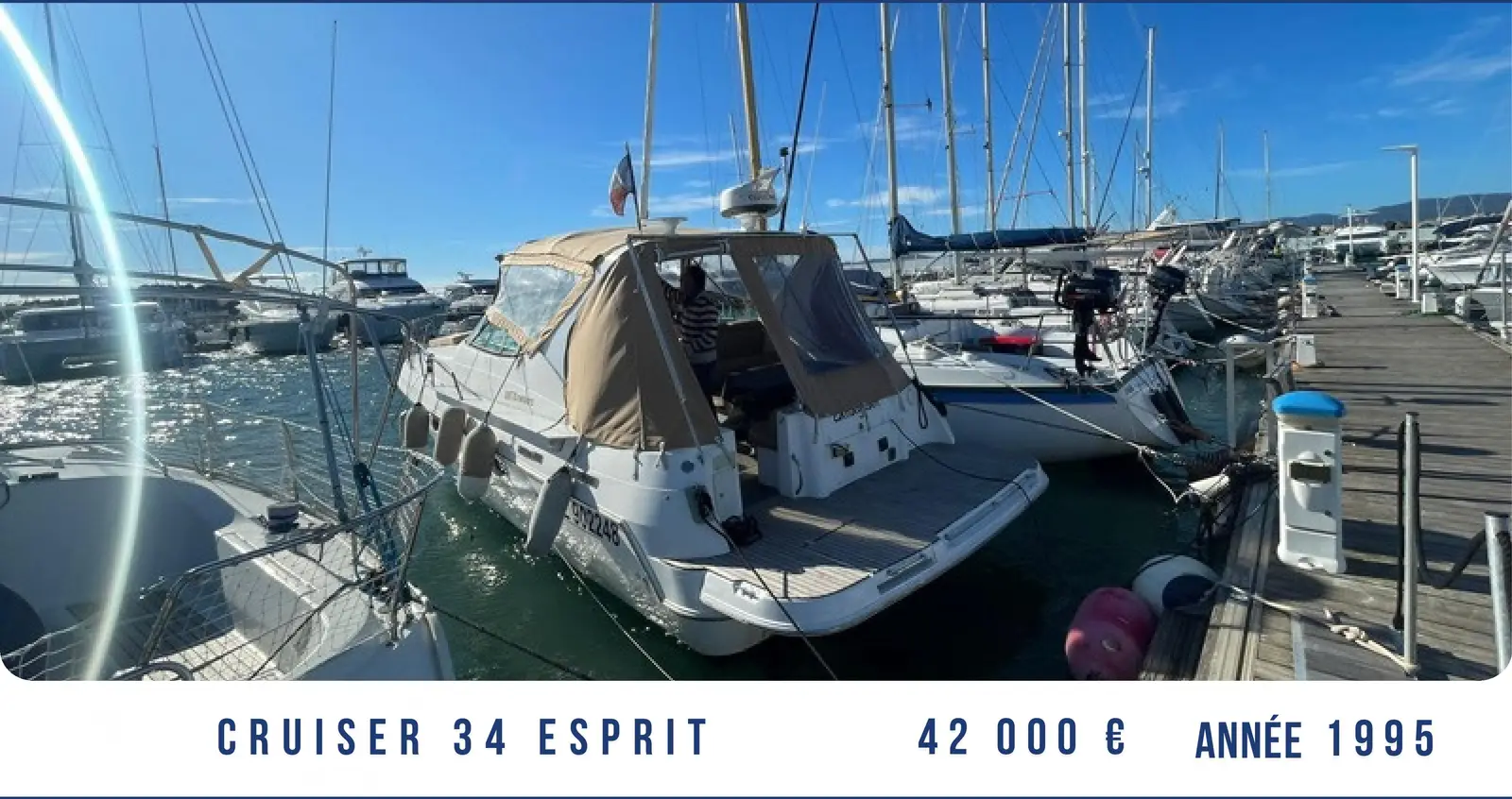 CRUISER 34 ESPRIT – Yacht 10.4 m – Image n°1