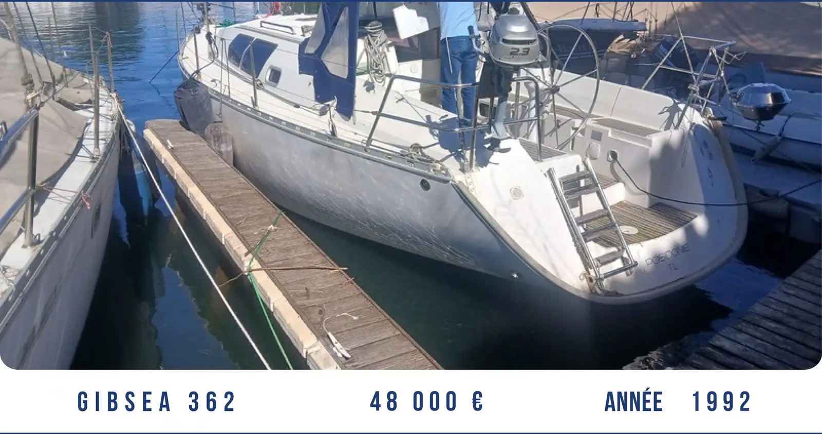 GIBSEA 362 – Yacht 10.8 m – Image n°1