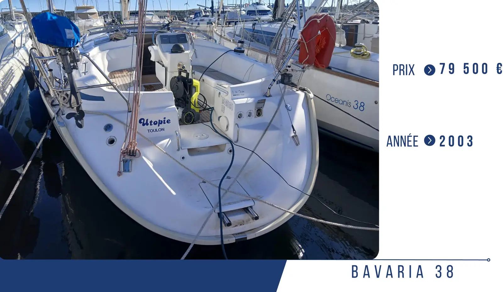 BAVARIA 38 – Yacht 11.9 m – Image n°1