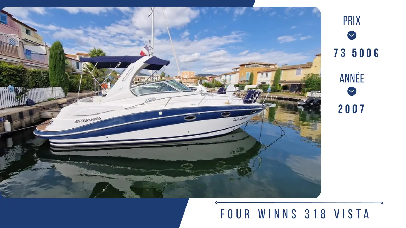 FOUR WINNS FOUR WINNS – Yacht 10.5 m – Image n°1