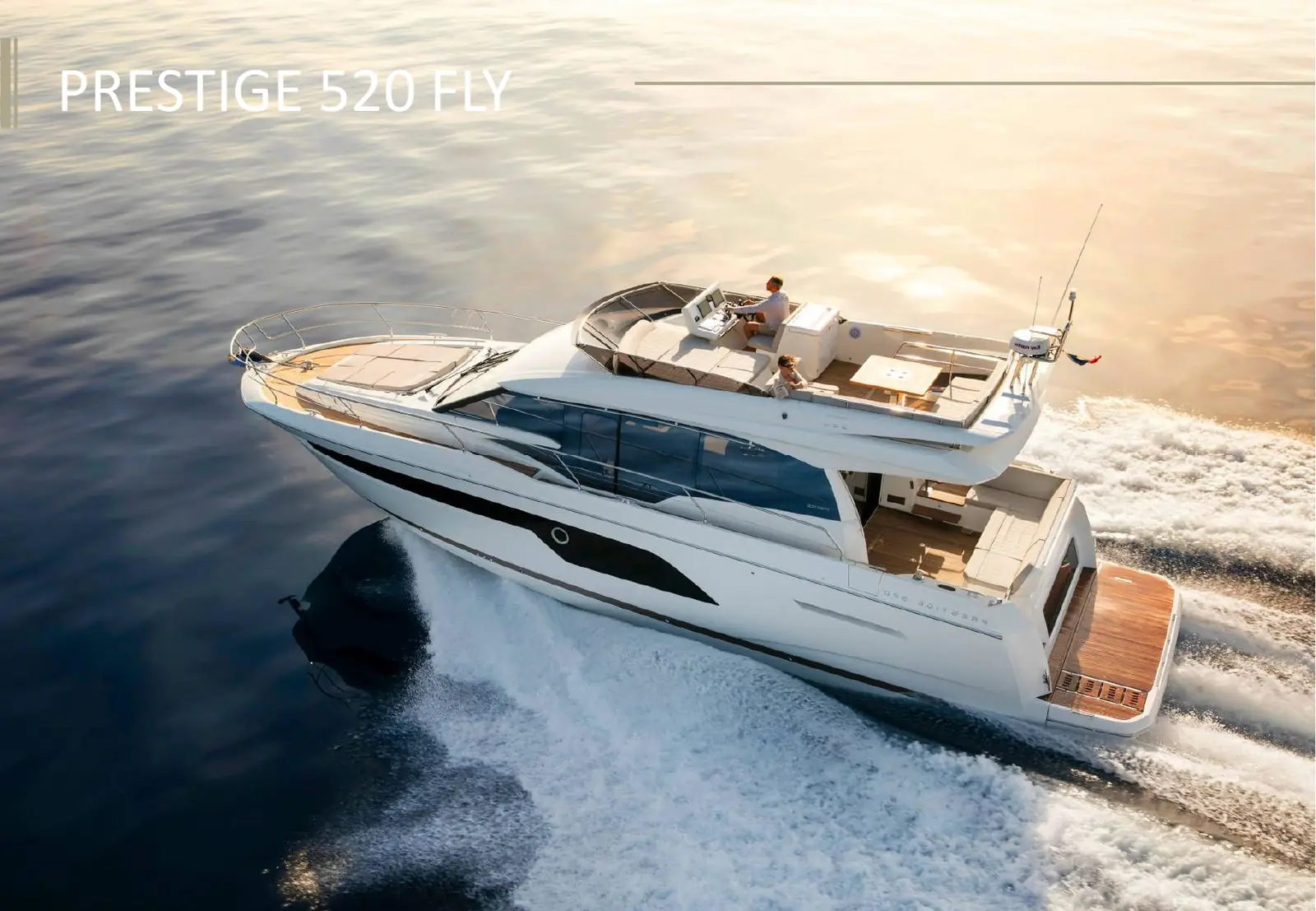 PRESTIGE PRESTIGE 520 FLY – Yacht 16.50 m – Image n°1