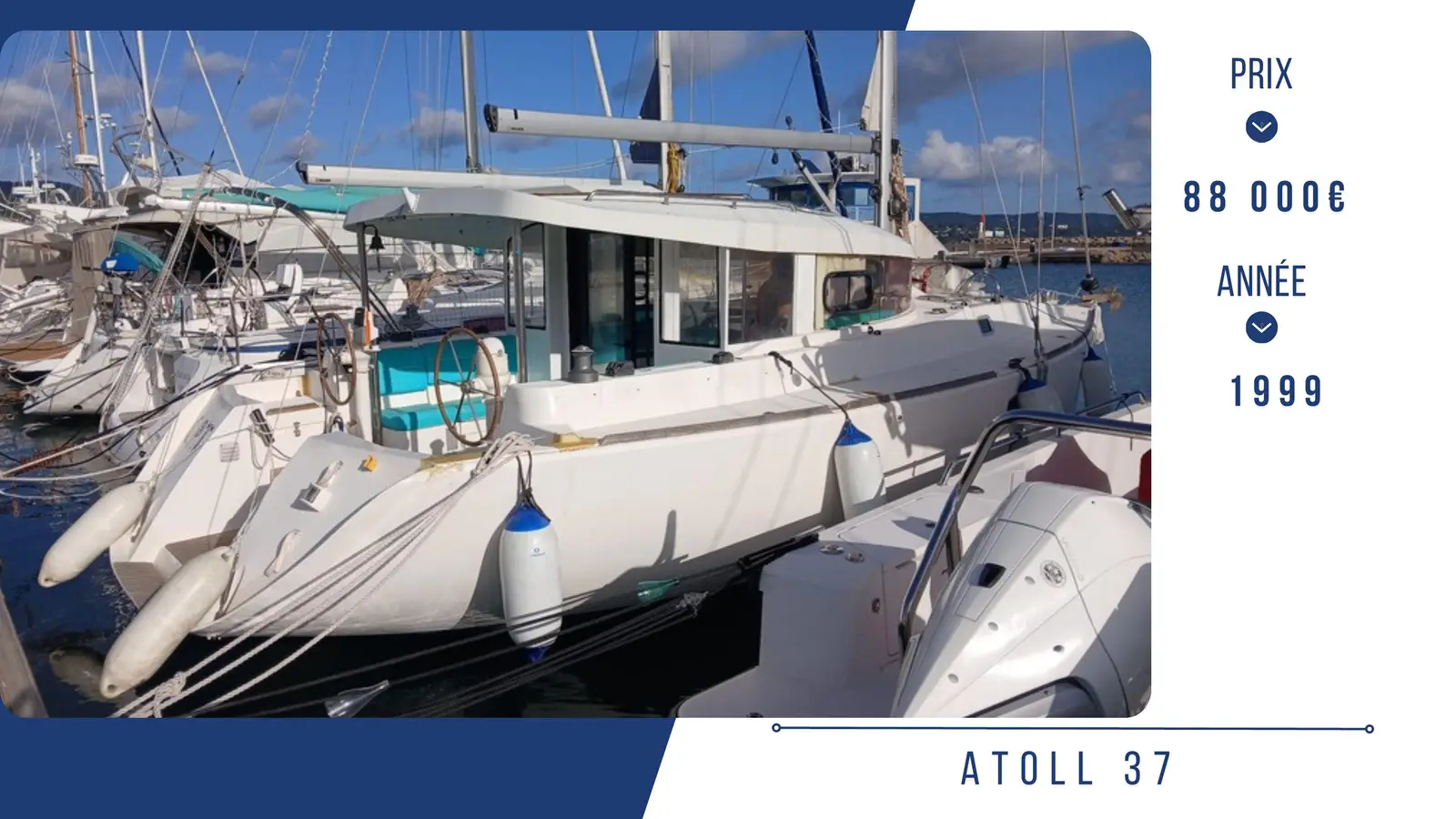 ATOLL 37 – Yacht 11.4 m – Image n°1