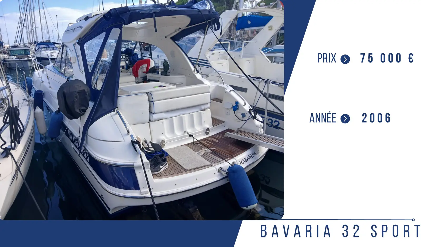 BAVARIA 32 SPORT – Yacht 9.95 m – Image n°1