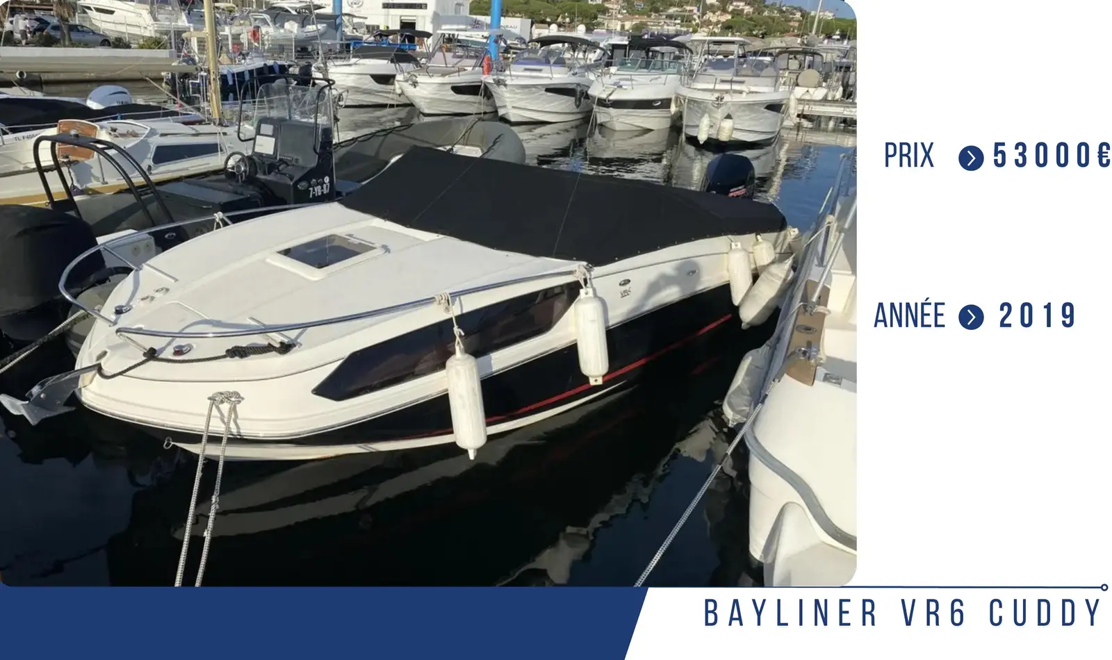 BAYLINER VR6 – Yacht 6.79 m – Image n°1