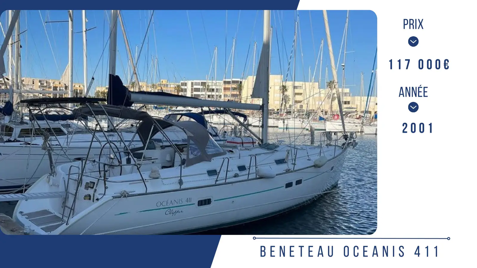 BENETEAU OCEANIS 411 – Yacht 12.71 m – Image n°1