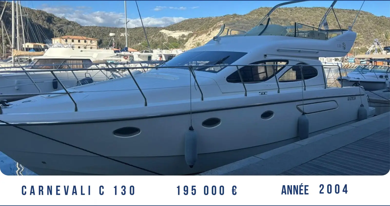 CARNEVALI C 130 – Yacht 13 m – Image n°1