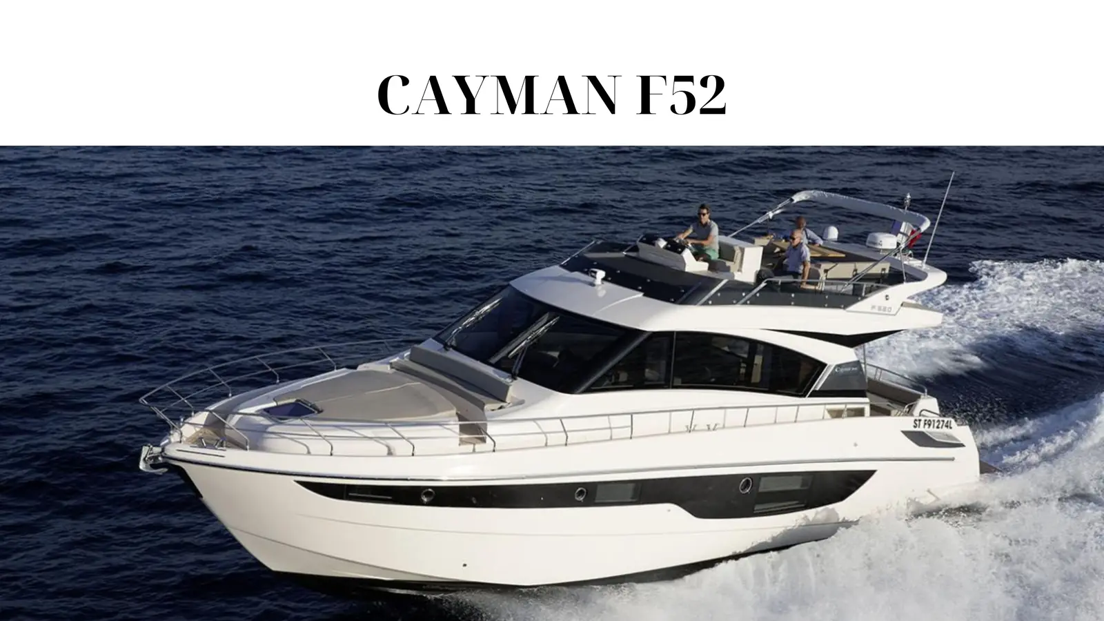 CAYMAN CAYMAN F52 – Yacht 15.93 m – Image n°1