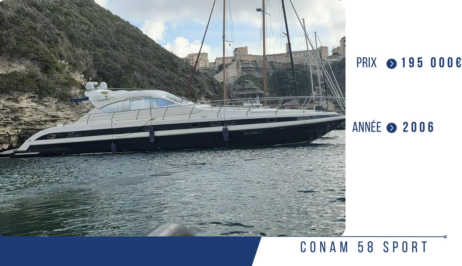 CONAM 58 SPORT – Yacht 17.67 m – Image n°1