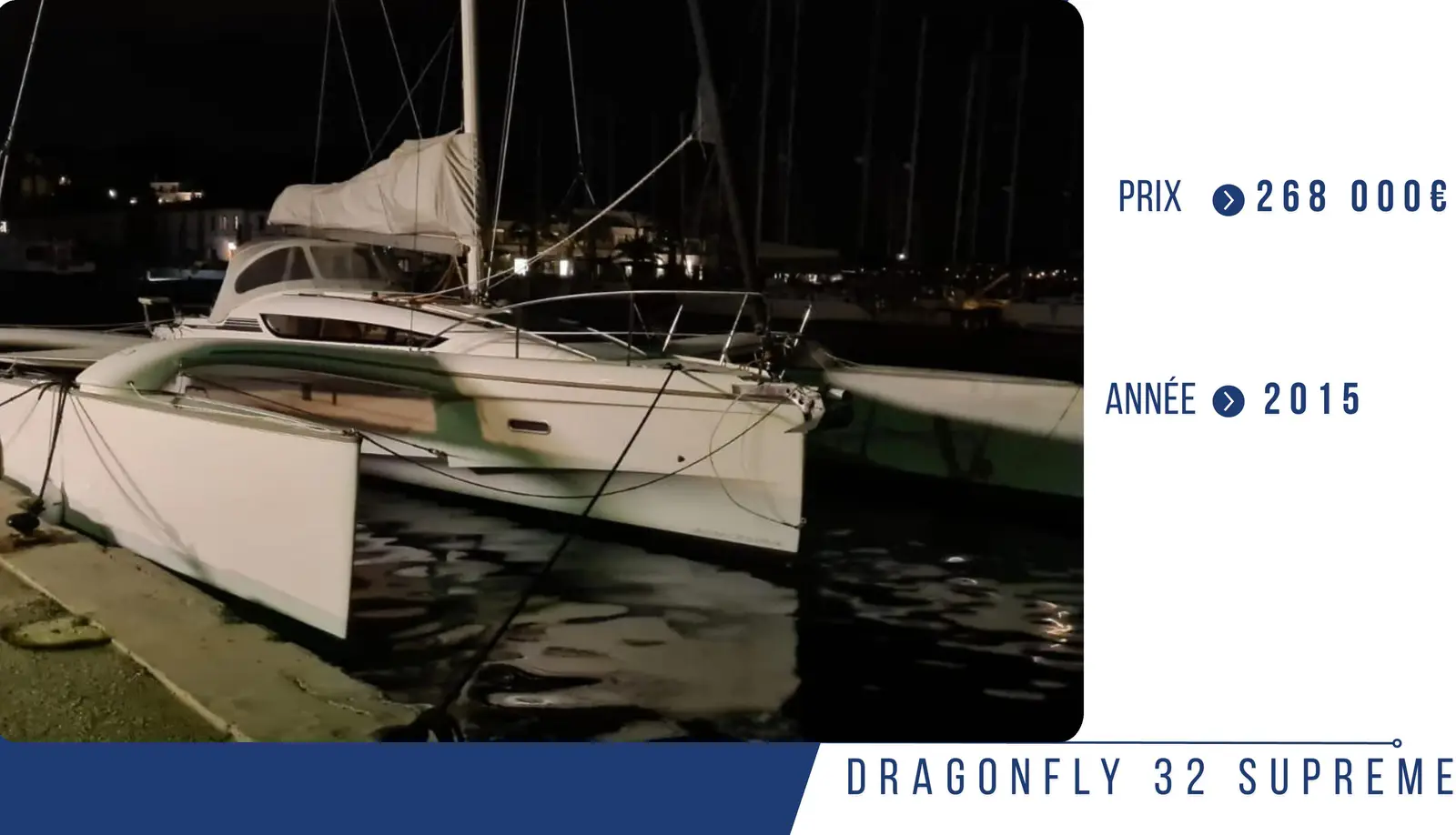 DRAGONFLY 32 SUPREME – Yacht 9.8 m – Image n°1