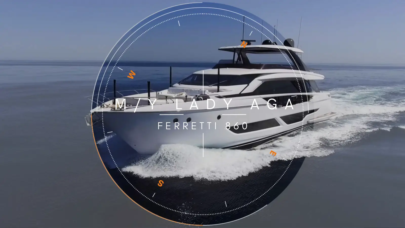 FERRETTI LADY AGA – Yacht 26.95 m – Image n°1