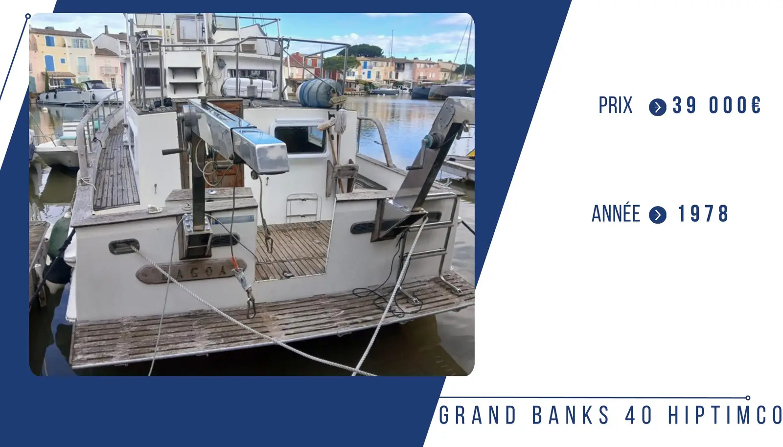 GRAND BANKS GRAND BANKS – Yacht 12.2 m – Image n°1
