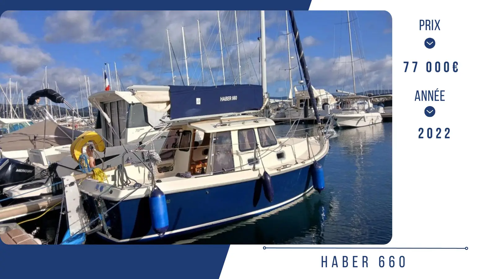 HABER 660 – Yacht 6.6 m – Image n°1