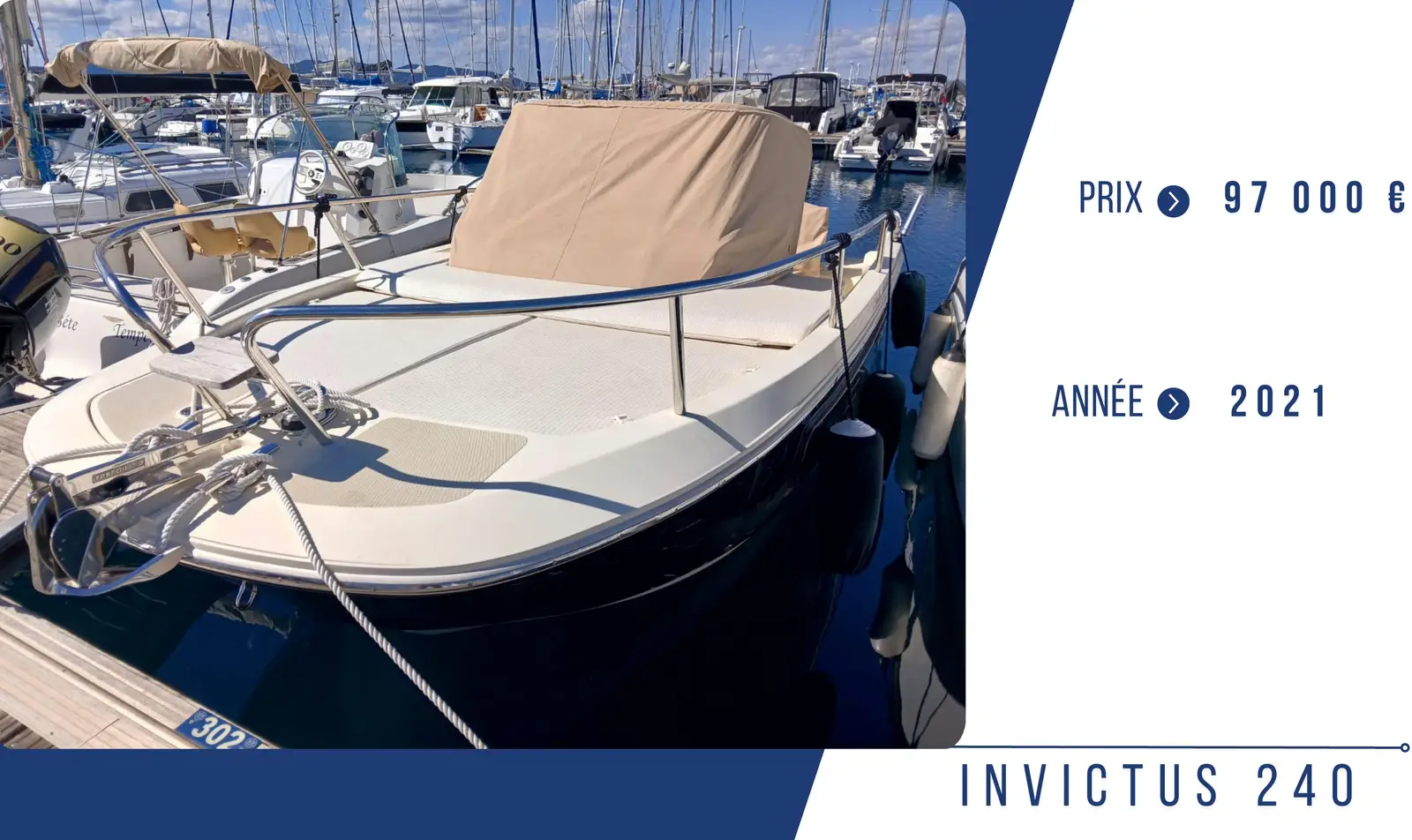 INVICTUS 240 FX – Yacht 7.43 m – Image n°1