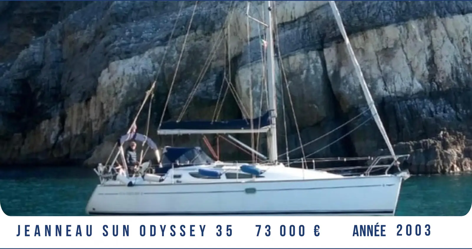 JEANNEAU SUN ODYSSEY 35 – Yacht 10.75 m – Image n°1