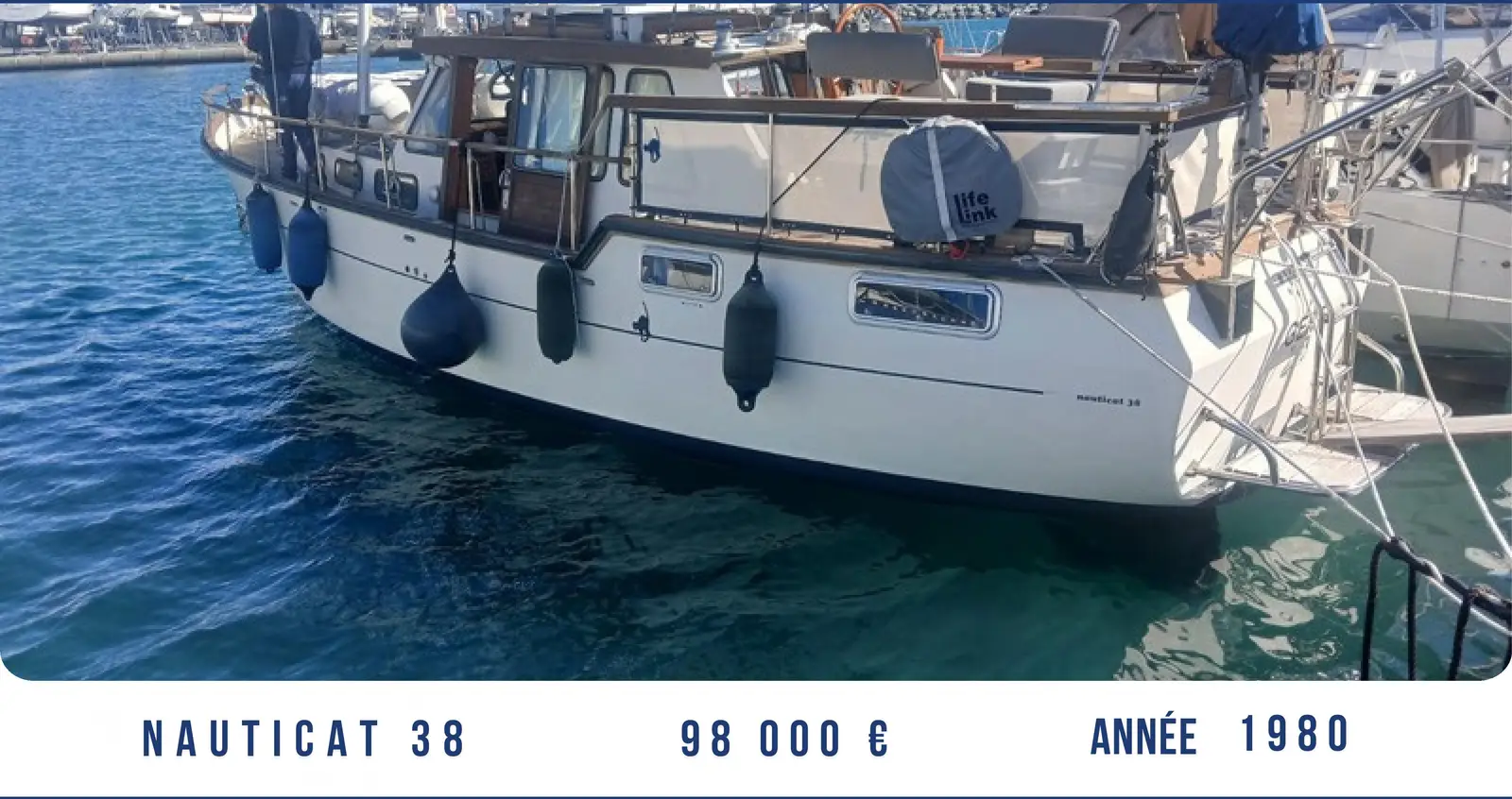 NAUTICAT 38 – Yacht 11.5 m – Image n°1