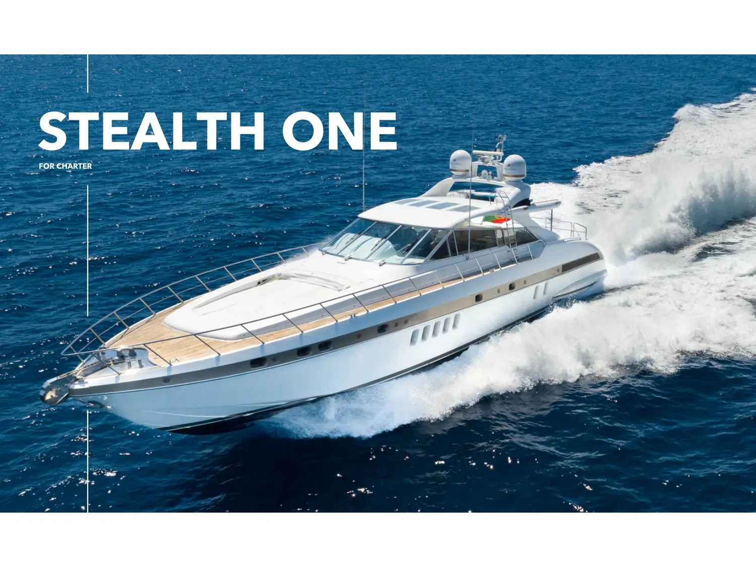 OVERMARINE STEALTH ONE – Yacht 25 m – Image n°1