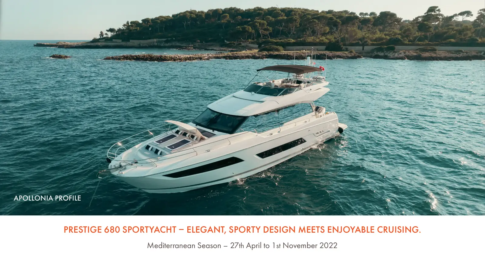PRESTIGE APOLLONIA – Yacht 21.45 m – Image n°1
