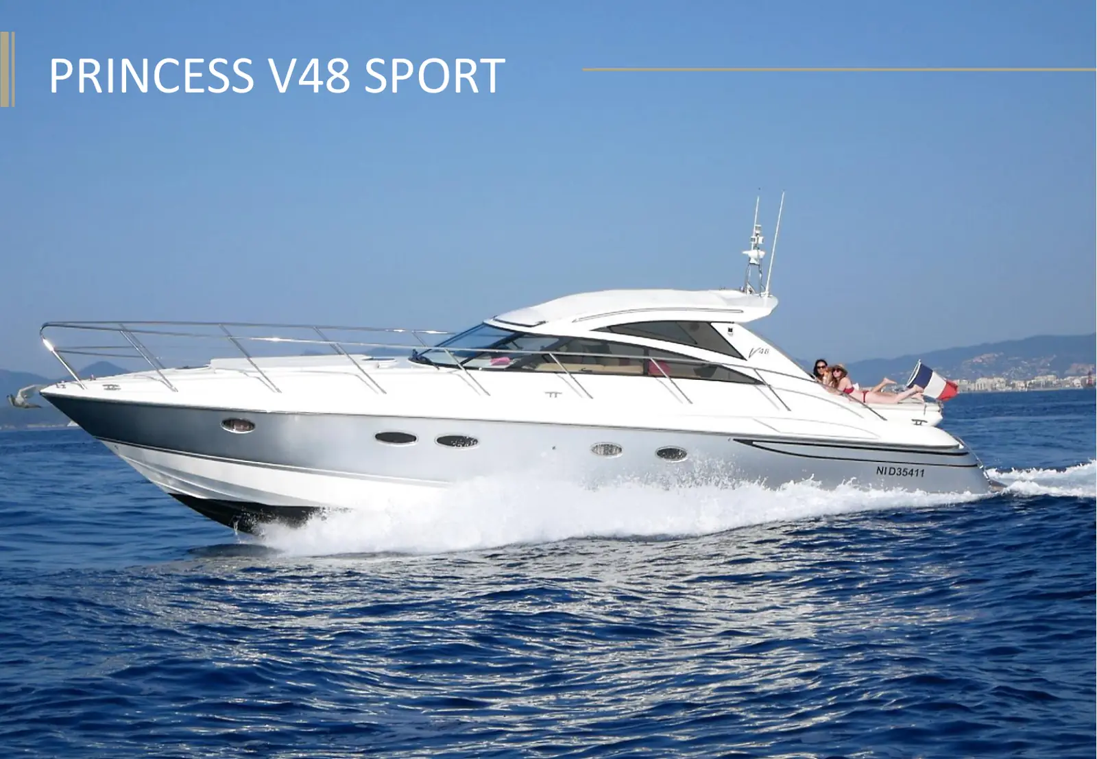 PRINCESS PRINCESS V48 SPORT – Yacht 14.64 m – Image n°1