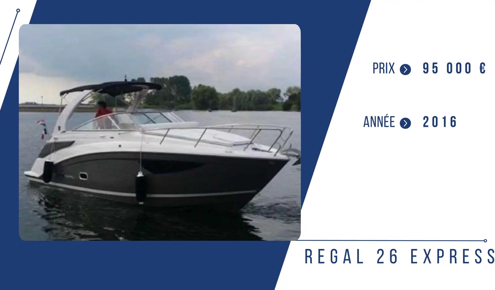 REGAL 26 EXPRESS – Yacht 7.87 m – Image n°1