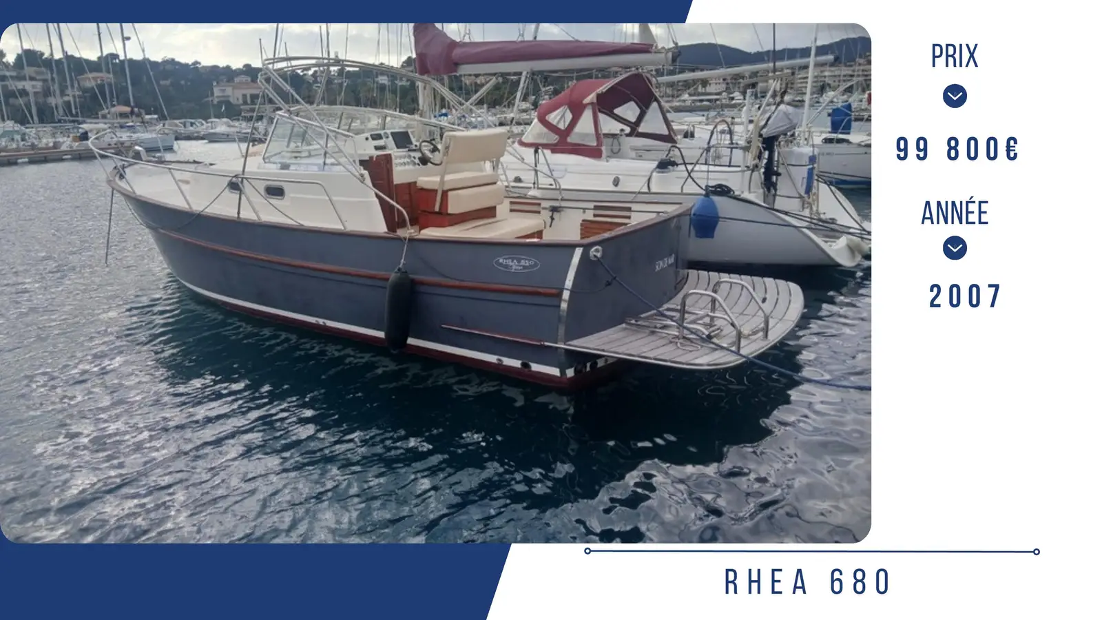 RHEA 680 – Yacht 8.5 m – Image n°1