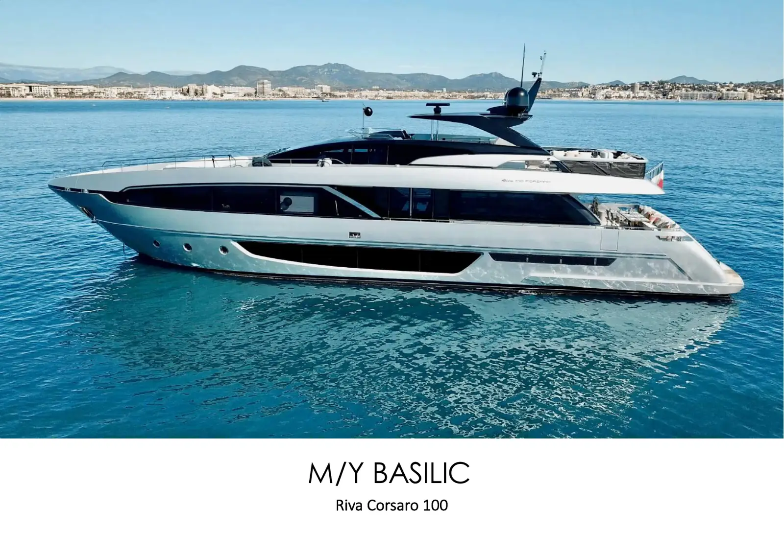 RIVA BASILIC – Yacht 29.90 m – Image n°1