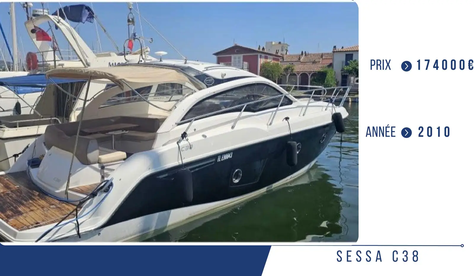 SESSA C38 – Yacht 11.83 m – Image n°1