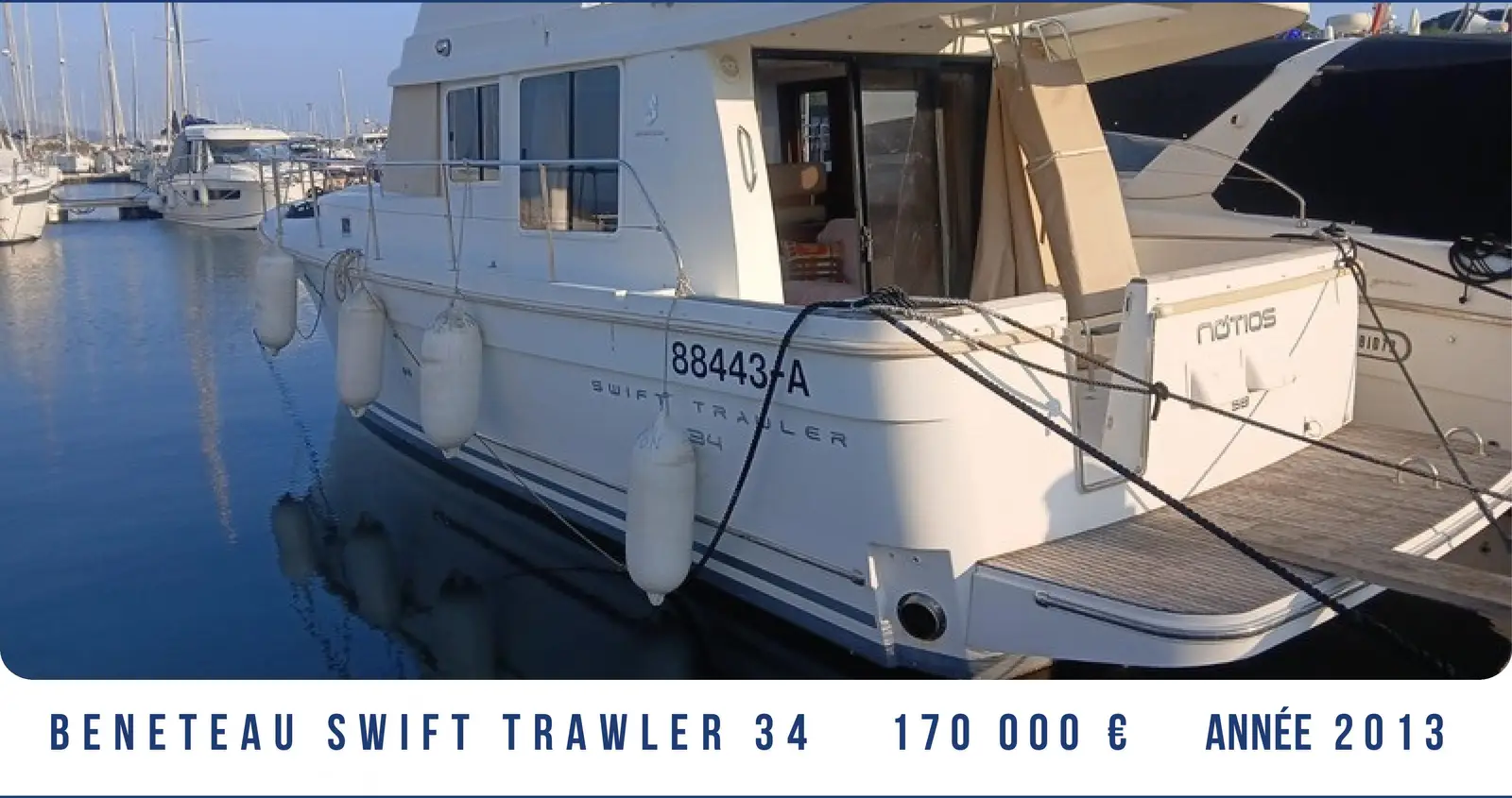TRAWLER 34 – Yacht 11.14 m – Image n°1
