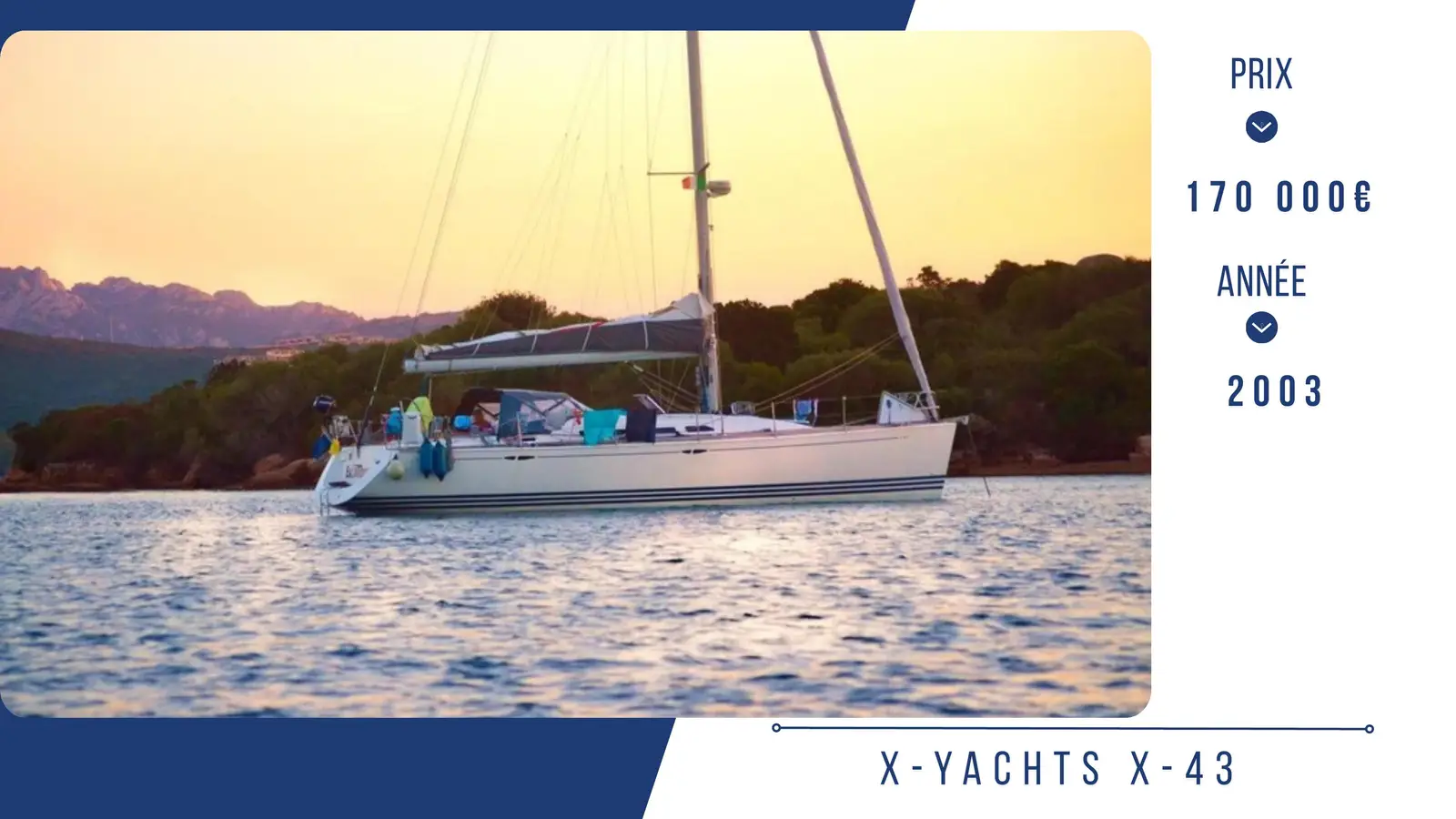 X-YACHTS X-43 – Yacht 12.93 m – Image n°1